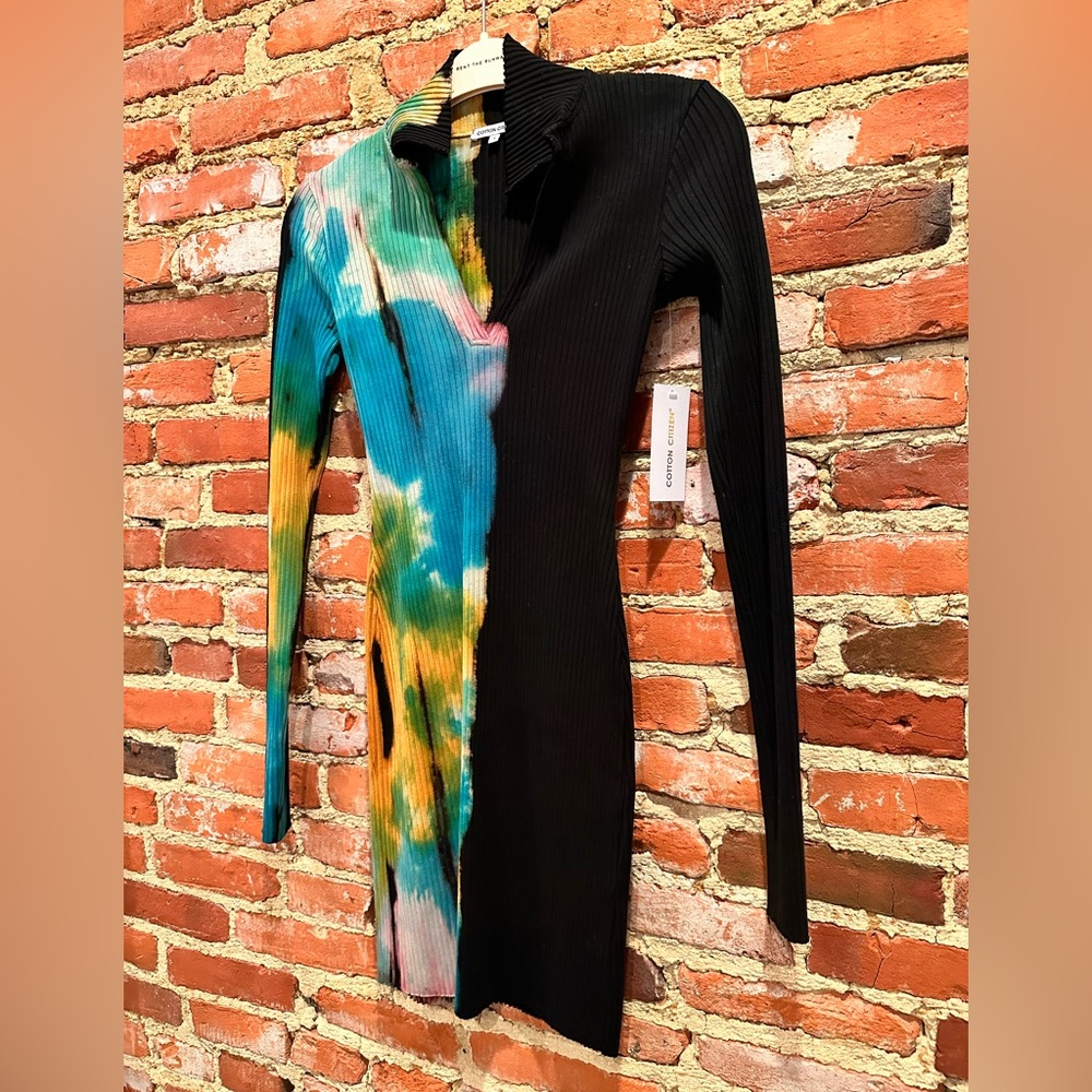 NWT.  Cotton Citizen.  Size S.  Ibiza Polo Mini Dress.